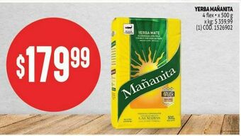 Makro Yerba mate mañanita 500g oferta