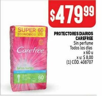 Makro Protectores femeninos carefree oferta