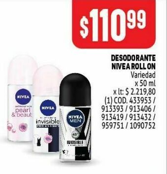 Makro Desodorante nivea 50ml oferta