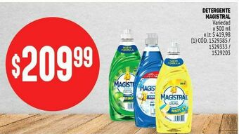Makro Detergente magistral 500ml oferta
