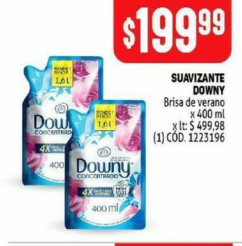 Makro Suavizante downy 400ml oferta