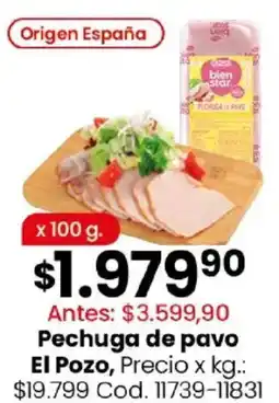 Coto Bien star pechuga de pavo oferta