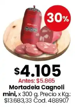 Coto Mortadela Cagnoli mini oferta
