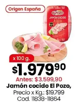 Coto El pozo jamón cocido oferta