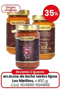 Coto Los nietitos dulce de leche varios tipos oferta