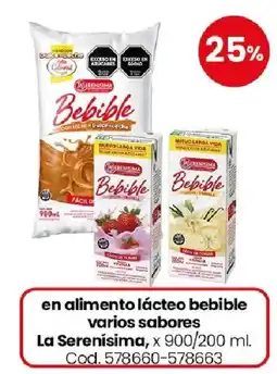Coto La serenisima bebible varios sabores oferta