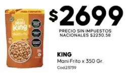 Diarco King mani frito oferta