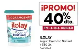 Diarco Ilolay yogur cremoso natural oferta