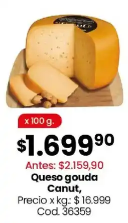 Coto Canut queso gouda oferta
