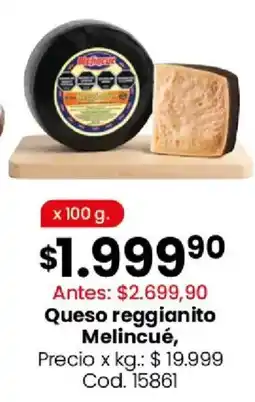 Coto Melincué queso reggianito oferta