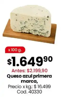 Coto Queso azul primera marca oferta