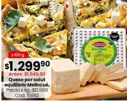 Coto Melincué queso por salud equilibrio oferta