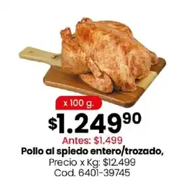 Coto Pollo al spiedo entero/trozado oferta
