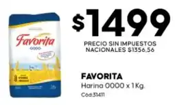 Diarco Favorita harina 0000 oferta
