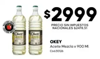 Okey aceite mezcla