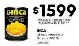 Diarco Inca choclo amarillo en grano oferta