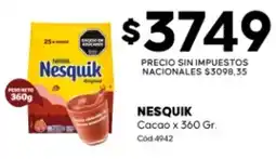Diarco Nesquik Cacao oferta