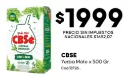 Diarco Cbse yerba mate oferta