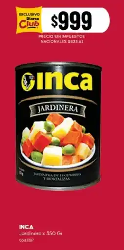 Diarco Inca jardineria oferta