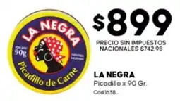 Diarco La negra picadillo de carne oferta