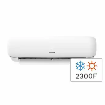 Frávega Aire Acondicionado Split Frío/Calor Hisense 2750W 2300F AS09HR4SYRKG00N oferta