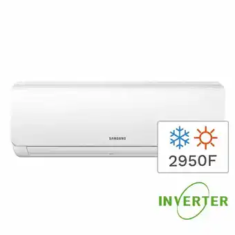 Frávega Aire Acondicionado Split Inverter Frío/Calor Samsung 2950F 3430W AR12ASHQAWK2BG oferta
