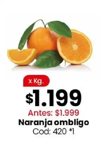 Coto Naranja ombligo oferta
