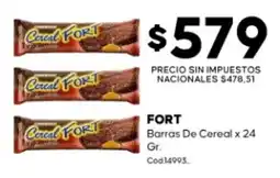 Diarco Fort barras de cereal oferta
