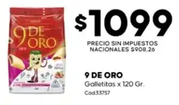 Diarco 9 de oro galletitas oferta