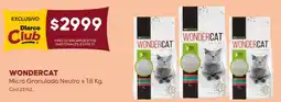 Diarco Wondercat micro granulado neutro oferta
