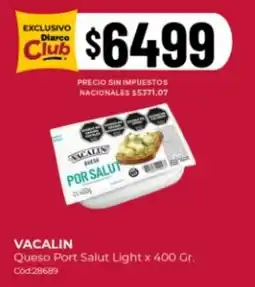 Diarco Vacalin queso port salut light oferta