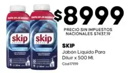 Diarco Skip jabón liquido para diluir oferta