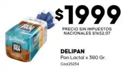 Diarco Delipan pan lactal oferta
