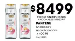 Diarco Pantene shampoo y acondicionador oferta