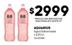 Diarco Aquarius agua saborizada oferta