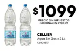 Diarco Cellier agua sin gas oferta