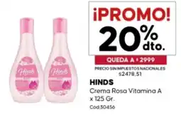 Diarco Hinds crema rosa vitamina a oferta