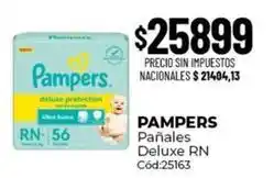 Diarco Pampers - pañales deluxe rn cód:25163 oferta