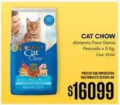 Diarco Cat chow - alimento para gatos pescado x 3 kg. cód: 23742 oferta