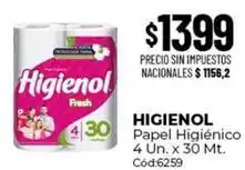 Diarco 9 lives - papel higi0999enico 4 un. x 30 mt oferta