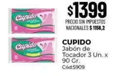 Diarco Cupido - jabón de tocador 3 un. x 90 gr. cód:5909 oferta