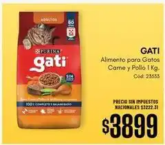Diarco Gati - alimento para gatos carne y pollo 1 kg. cód: 23533 oferta