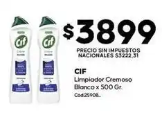 Diarco Cif - limpiador cremoso blanco x 500 gr. cod25908 oferta
