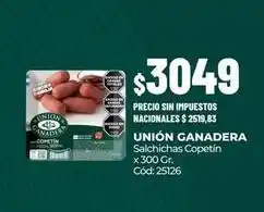 Diarco Amor - salchichas copetín cód: 25126 oferta