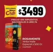 Diarco Rosamonte - yerba mate especial oferta