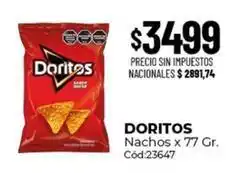 Diarco Doritos - nachos cód:23647 oferta