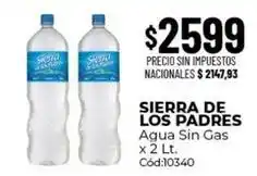 Diarco Sierra de los padres - agua sin gas oferta