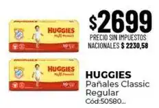 Diarco Huggies - pañales classic regular oferta