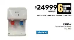 Diarco Kansai - dispenser de mesa oferta