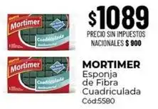 Diarco Mortimer - esponja de fibra cuadriculada cód:5580 oferta